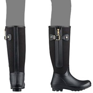 Tommy Hilfiger Black Rain Boots